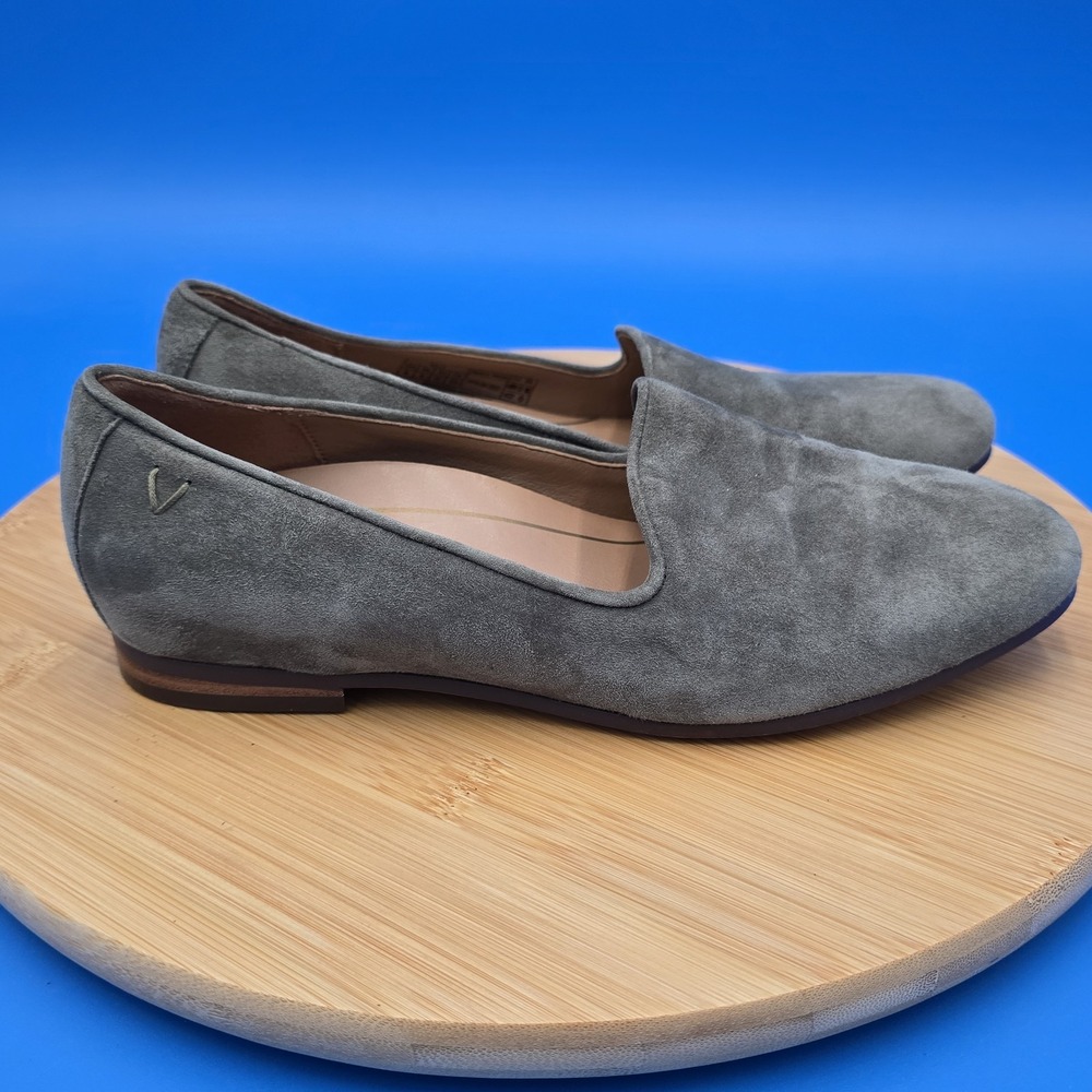 Vionic Gray Suede Women's Loafers
